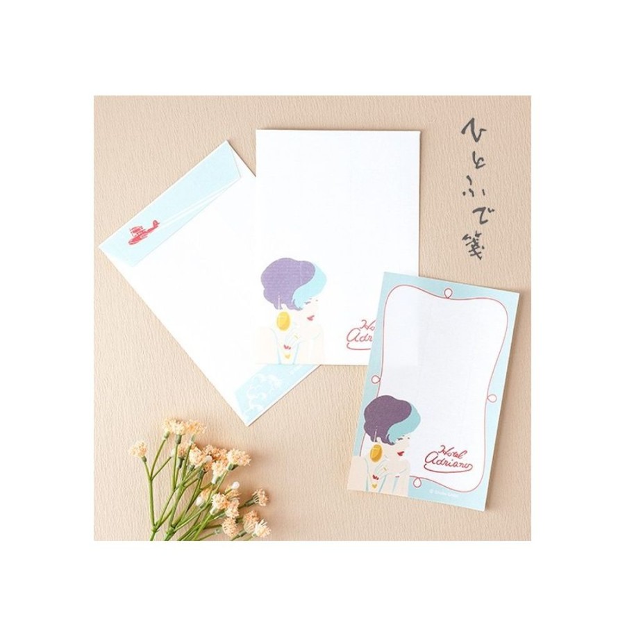 Postcards And Letter Papers | Maison Ghibli Letterset Marco - Porco Rosso