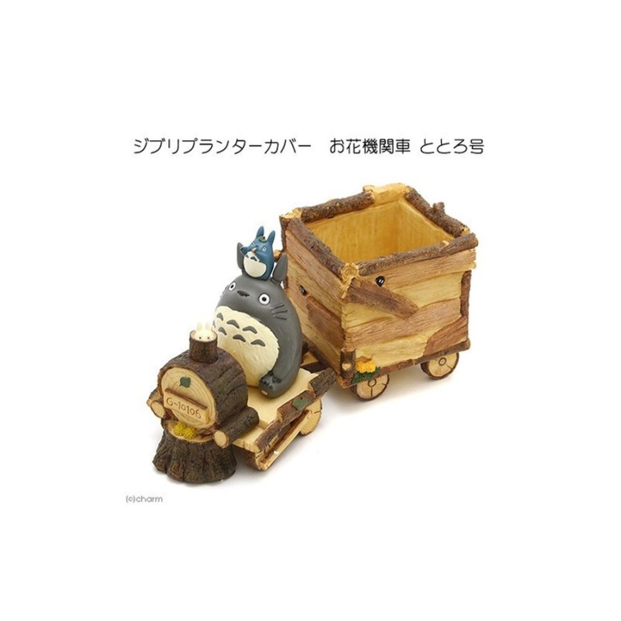 Decoration | Maison Ghibli Totoro Train Flower Bucket - My Neigbour Totoro