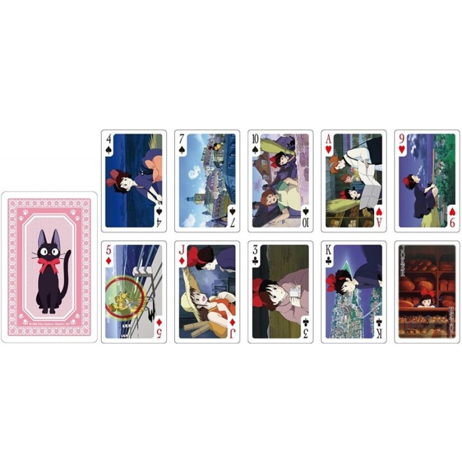 Playing Cards | Maison Ghibli Movie Scenes Playing Cards - Kiki'S Delivery Service